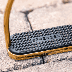 Sprenger – Etriers Fillis Sprenger en inox plaqués Gold    | Sellerie Bucéphale