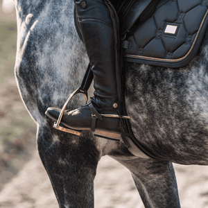 Sprenger – Etriers Sprenger en inox plaqués Or Rose    | Sellerie Bucéphale