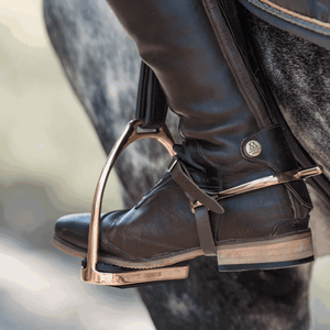 Sprenger – Etriers Sprenger en inox plaqués Or Rose    | Sellerie Bucéphale