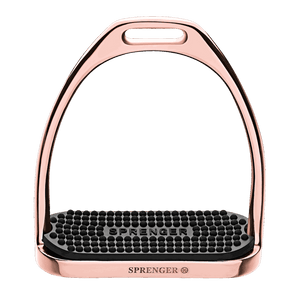 Sprenger – Etriers Sprenger en inox plaqués Or Rose    | Sellerie Bucéphale