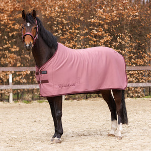 Chemise séchante Graceful liseré pailleté, mauve/bordeaux