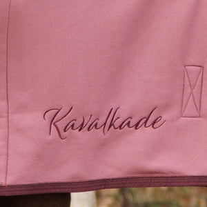 Chemise séchante Graceful liseré pailleté, mauve/bordeaux