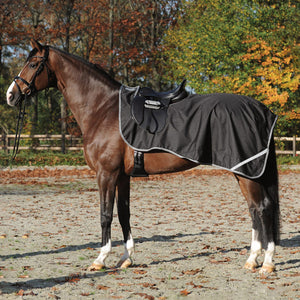 Couvre-reins imperméable réfléchissant, noir