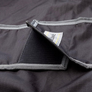 Couvre-reins imperméable réfléchissant, noir