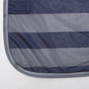 Couvre-reins anti-mouches en filet, bleu marine