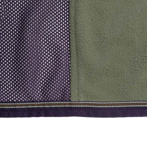 Chemise anti-mouches Fly'n Fleece dos polaire, bleu marine/vert