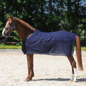 Chemise anti-mouches Fly'n Fleece dos polaire, bleu marine
