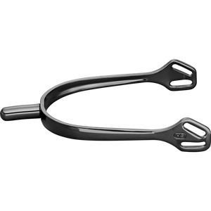 Éperons Sprenger ULTRA fit inox anthracite tige arrondie — 25 mm