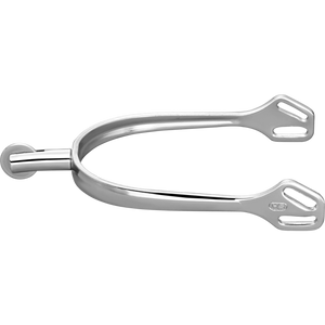 Éperons Sprenger ULTRA fit inox tige plate, petite molette ronde lisse — 30 mm et 40 mm