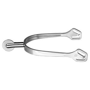 Eperons Sprenger Ultra Fit inox tige 30 mm grande molette ronde lisse | Sellerie Bucéphale