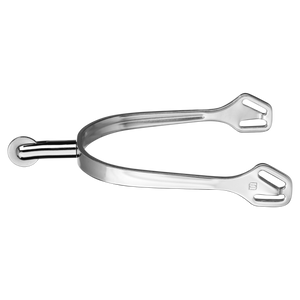 Eperons Sprenger Ultra Fit inox tige 30 mm petite molette ronde lisse | Sellerie Bucéphale