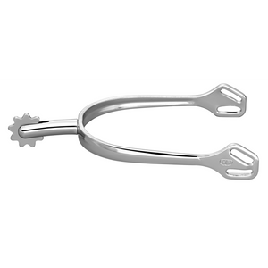 Éperons Sprenger ULTRA fit inox tige arrondie, molette à 9 grandes pointes — 30 mm et 40 mm