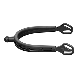 Éperons Sprenger ULTRA fit EXTRA GRIP inox anthracite tige boule — 20 mm