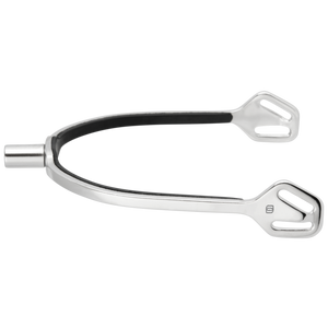 Éperons Sprenger SLIMLINE BootProtect inox tige plate — 15 mm