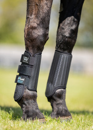Woof Wear – Guêtres de cross iVent Event antérieurs Woof Wear Brushed Steel 3 | Sellerie Bucéphale