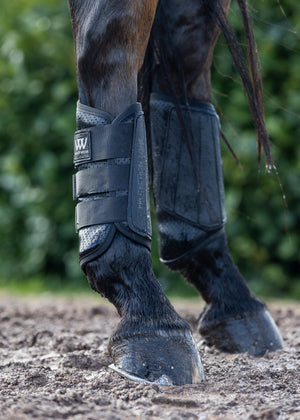 Woof Wear – Guêtres de cross PRO Event postérieurs Woof Wear Noir 3 | Sellerie Bucéphale