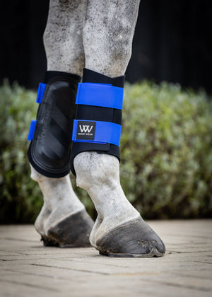 Woof Wear – Guêtres Club Woof Wear Electric Blue 2 | Sellerie Bucéphale