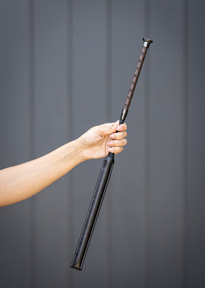 Woof Wear – Cravache Stealth Jump Bat Woof Wear Chocolate 2 | Sellerie Bucéphale