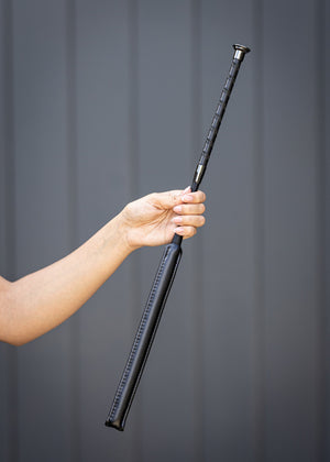 Woof Wear – Cravache Stealth Jump Bat Woof Wear Black 2 | Sellerie Bucéphale