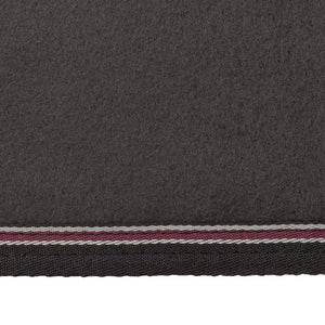 Chemise séchante polaire Ecoline, noir/bordeaux-gris