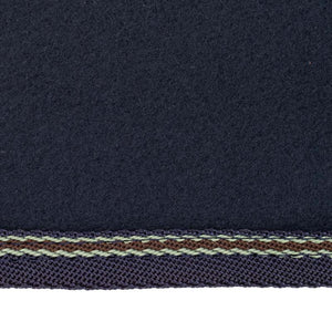 Chemise séchante polaire Ecoline, bleu marine/marron-blanc