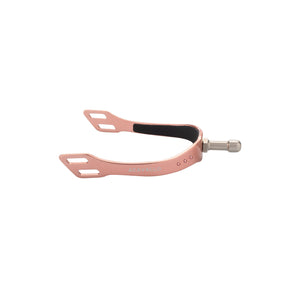 Éperons Acavallo Arena AluPlus 2.0 strass bicolores rose