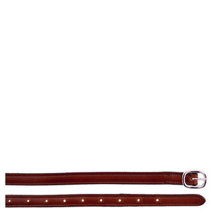 Lanieres d eperons en cuir BR Tobacco