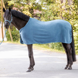 Chemise séchante polaire Noble, bleu fumé