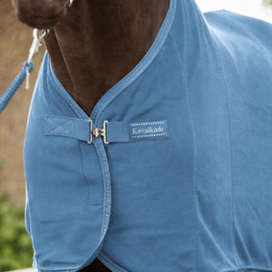 Chemise séchante polaire Noble, bleu fumé