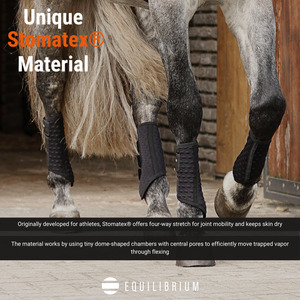 Woof Wear – Guêtres Stretch & Flex Flatwork Wraps Equilibrium White 4 | Sellerie Bucéphale