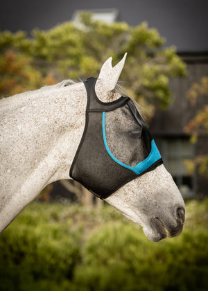 Woof Wear – Masque anti-mouches UV sans oreilles Woof Wear Noir 4 | Sellerie Bucéphale
