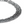 Collier chaîne Sprenger martingale à trois rangées maillons plats polis acier chromé 2 mm