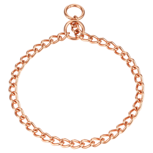 Collier chaîne Sprenger maillons ronds Curogan 3 mm, 42 à 65 cm
