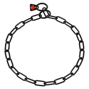 Collier chaîne Sprenger acier inoxydable noir 2 mm