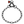 Collier chaîne Sprenger avec chaîne d'assemblage acier inoxydable noir 2 mm