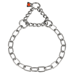 Collier chaîne Sprenger maillons moyens avec chaîne d'assemblage acier inoxydable 3 mm