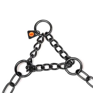 Collier chaîne Sprenger maillons moyens avec chaîne d'assemblage acier inoxydable noir 3 mm