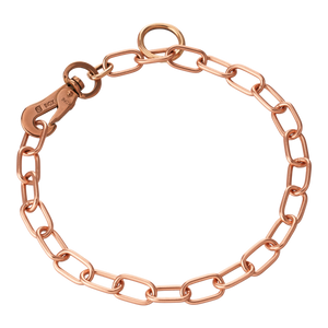 Collier chaîne maillons moyens Sprenger réglable avec crochet SPRENGER Curogan 3 mm