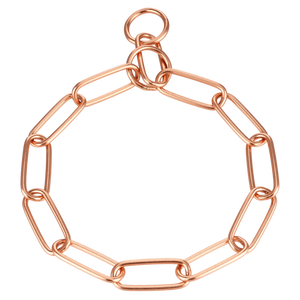 Collier chaîne Sprenger maillons longs Curogan 4 mm, 54 à 75 cm