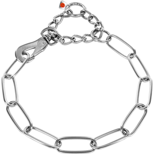 Collier chaîne réglable Sprenger avec crochet SPRENGER acier inoxydable 4 mm, 75 à 85 cm