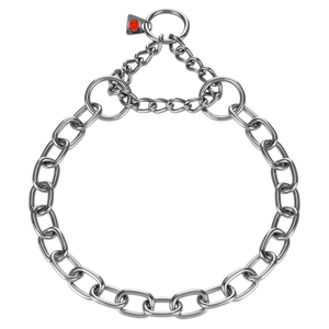 Collier chaîne Sprenger maillons moyens avec traction limitée acier inoxydable 4 mm