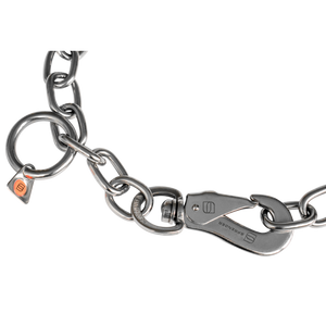 Collier chaîne Sprenger réglable avec crochet SPRENGER acier inoxydable 4 mm, 51 à 79 cm