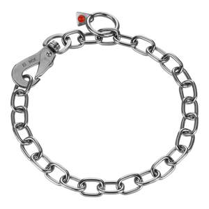 Collier chaîne Sprenger réglable avec crochet SPRENGER acier inoxydable 4 mm, 51 à 79 cm