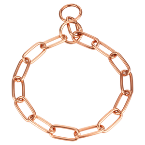 Collier chaîne Sprenger maillons longs Curogan 4 mm, 50 à 69 cm