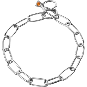 Collier chaîne Sprenger maillons longs acier inoxydable 4 mm, 50 à 75 cm