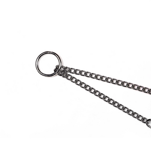 Chaîne d'attelage Sprenger avec mousqueton à ciseaux acier chromé 1,5 mm, 39 cm