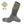 Paire de bottes Muck Boot Muckmaster High vertes, vue de trois quarts avec semelle crantee