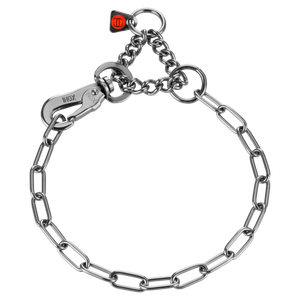 Collier chaîne Sprenger réglable avec crochet SPRENGER et chaîne d'assemblage acier inoxydable 2 mm