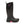 Botte Muck Boot Arctic ICE Tall noire a details roses, profil droit