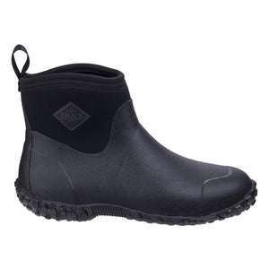 Bottine Muck Boot Muckster II Ankle noire, profil droit avec patte au talon